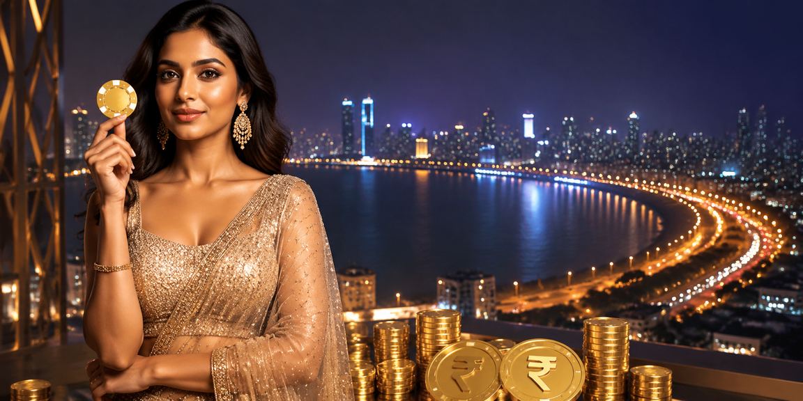 Mumbai Marine Drive Casino Entertainment with Rupee Sign